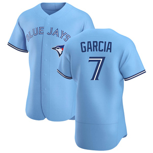 Men's Damaso Garcia Toronto Blue Jays Authentic Blue Powder Alternate Jersey