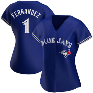 Women's Tony Fernandez Toronto Blue Jays Authentic Royal Alternate Jersey