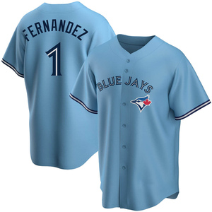 Youth Tony Fernandez Toronto Blue Jays Replica Blue Powder Alternate Jersey